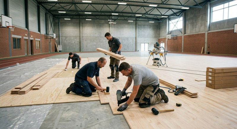 Our team working on Flooring Service projects in Woodstock, GA
