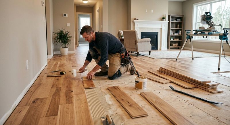 Engineered Wood Installation in Woodstock, GA