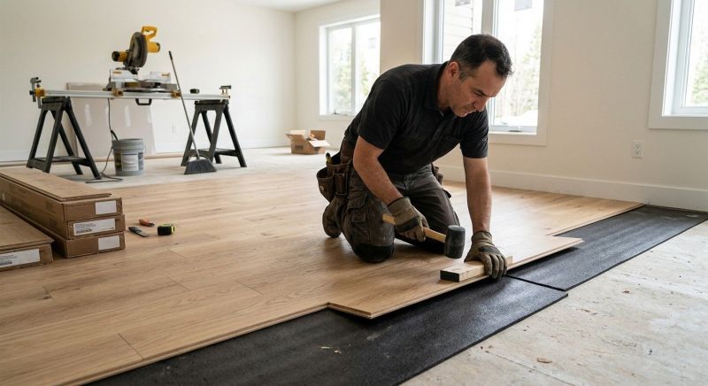 Engineered Wood Installation in Woodstock, GA