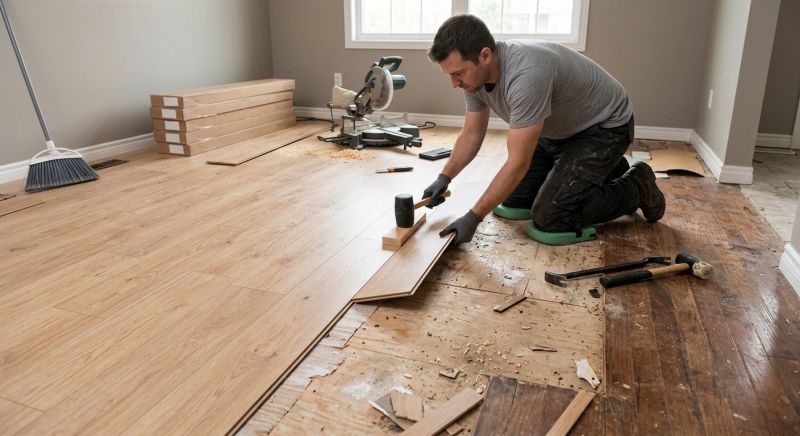 Laminate Floor Installation in Cherokee County, GA