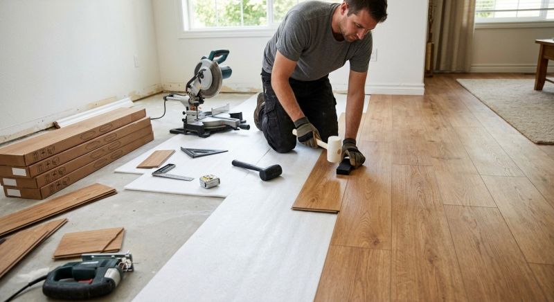 Laminate Floor Installation in Suwanee, GA