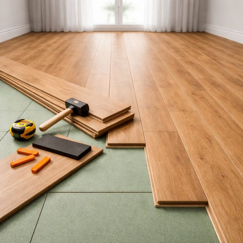 Laminate Floor Remodeling in Woodstock, GA