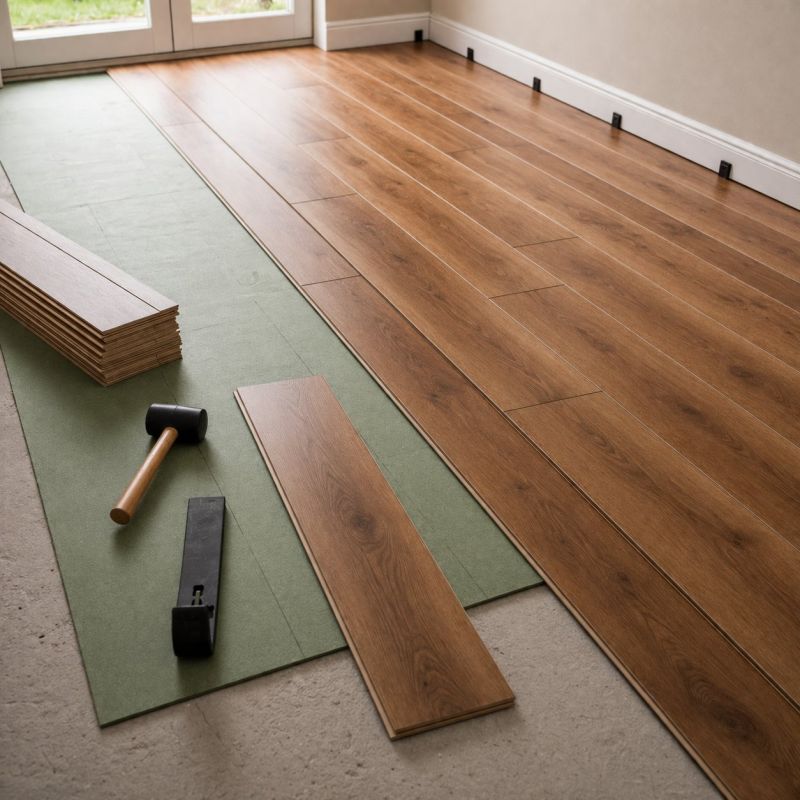 Laminate Floor Replacement in Canton, GA