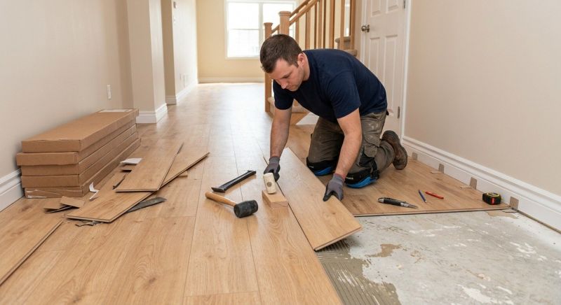 Laminate Floor Replacement in Cumming, GA