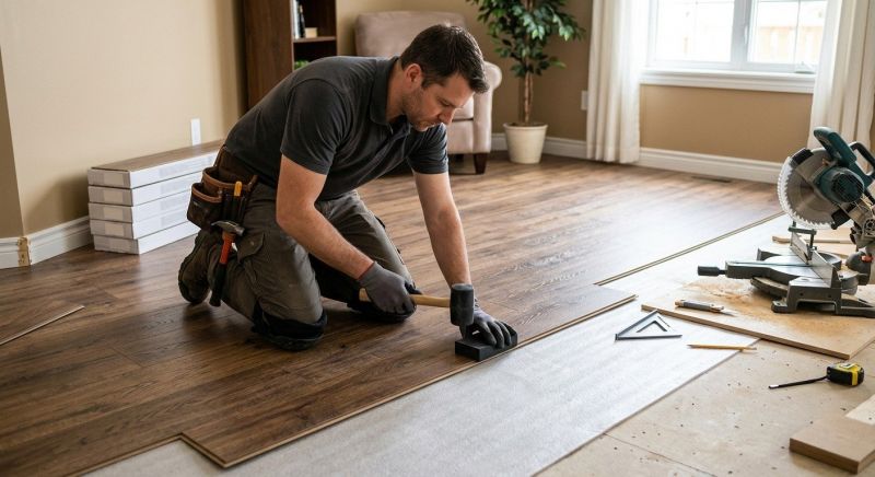 Laminate Floor Replacement in Cumming, GA