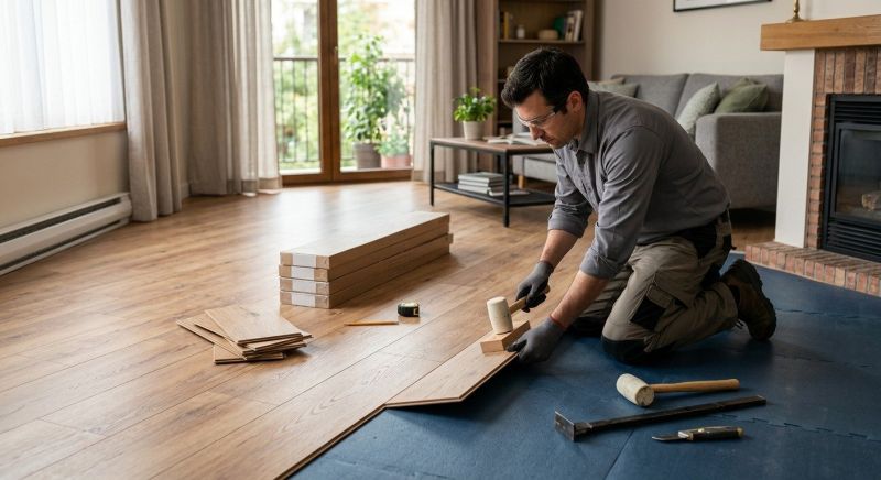 Laminate Floor Replacement in Tucker, GA