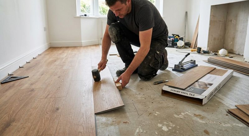 Luxury Vinyl Tile Installation in Woodstock, GA
