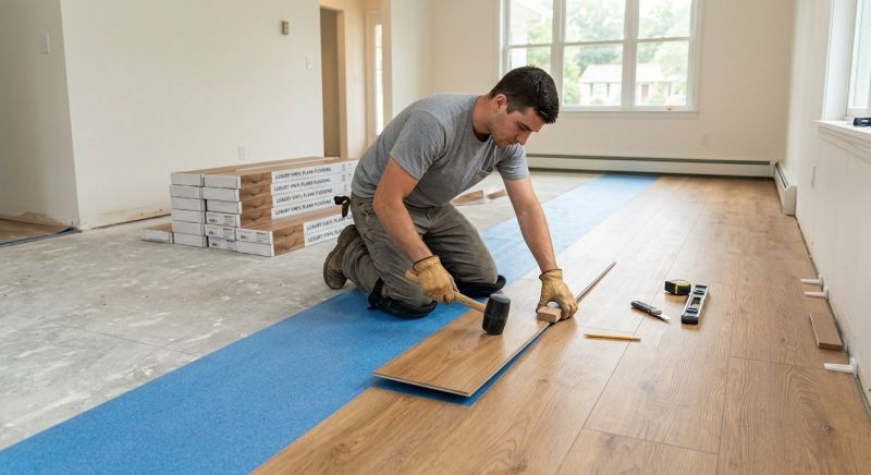 Lvt Flooring Installation in Cobb County, GA