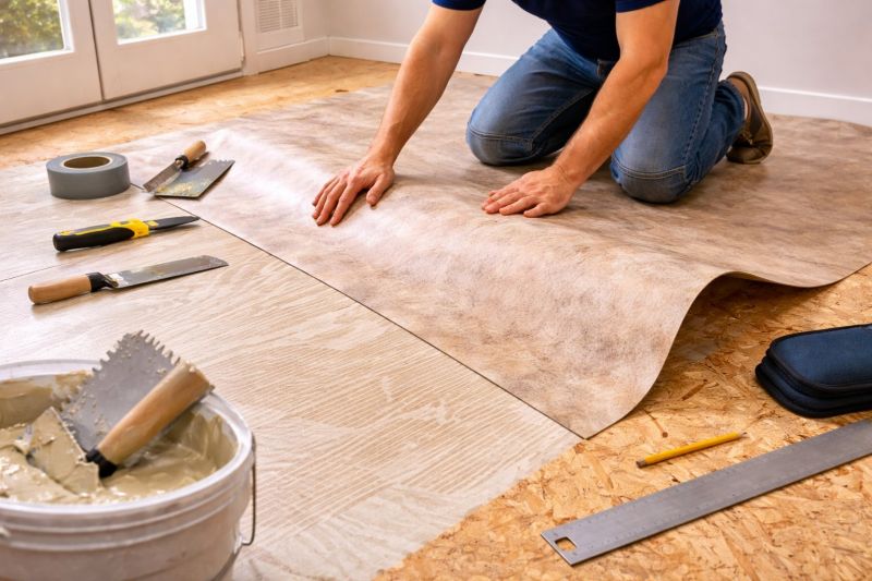 Sheet Flooring Installation in Acworth, GA
