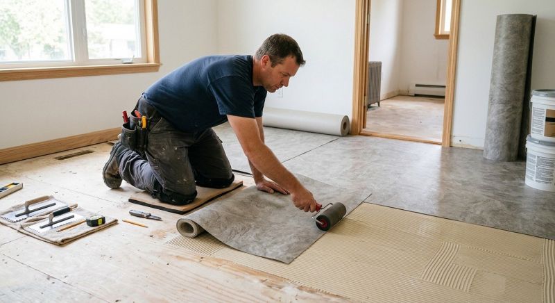 Sheet Flooring Installation in Canton, GA