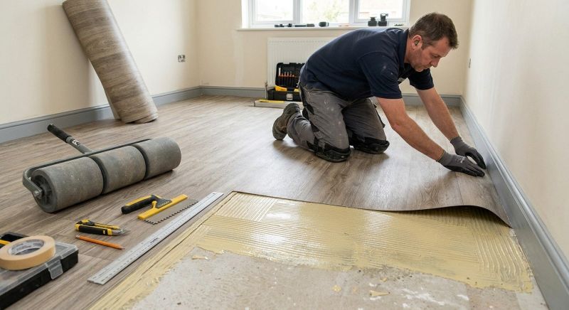 Sheet Flooring Installation in Pickens County, GA