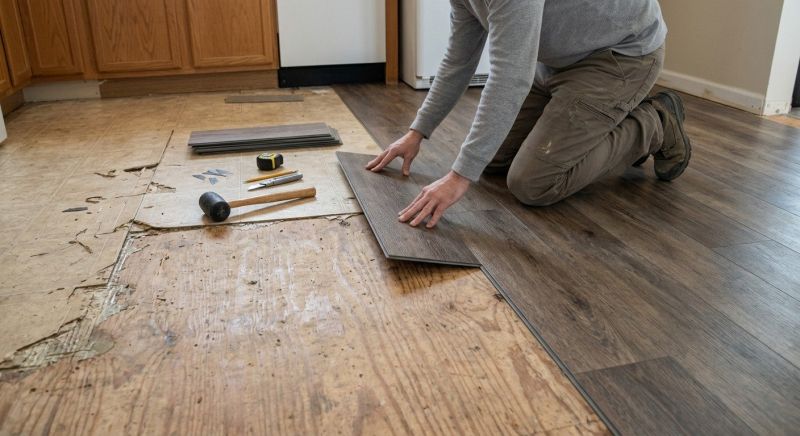 Vinyl Flooring Installation in Canton, GA