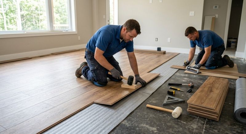 Vinyl Flooring Installation in Forsyth County, GA