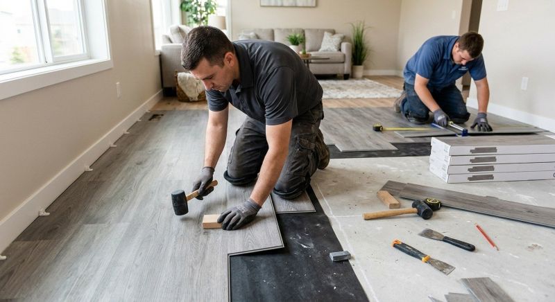 Vinyl Flooring Installation in Roswell, GA