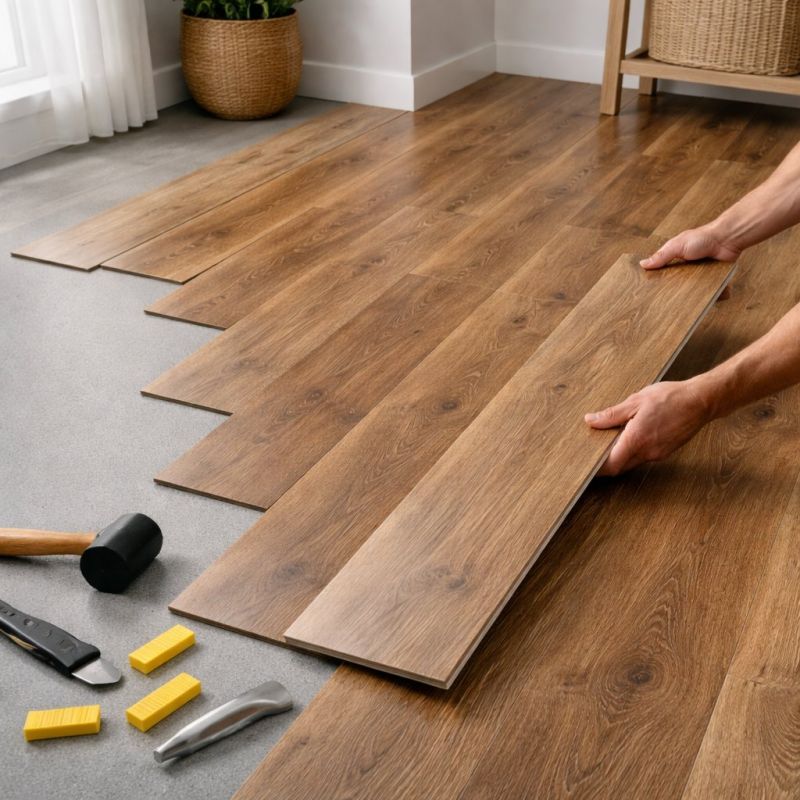 Vinyl Plank Floor Installation in Woodstock, GA