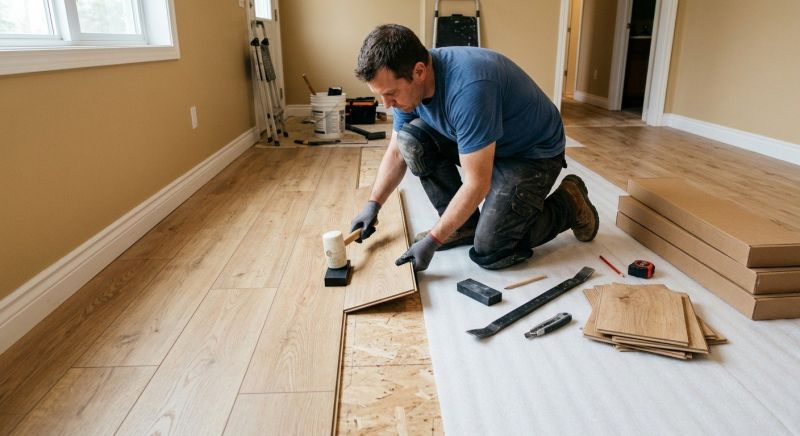 Wood Laminate Installation in Woodstock, GA